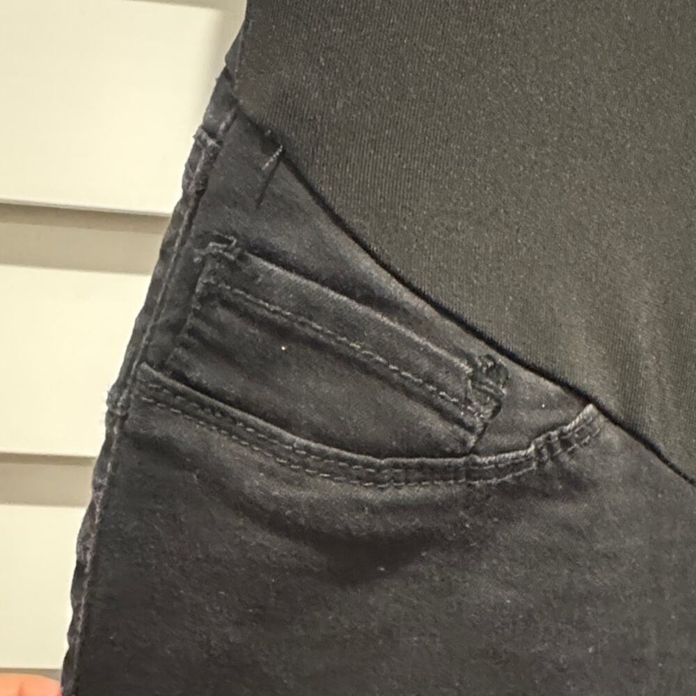 S.O.N.G Maternity Black Skinny Jeans/ leggings for Women - Picture 4 of 10